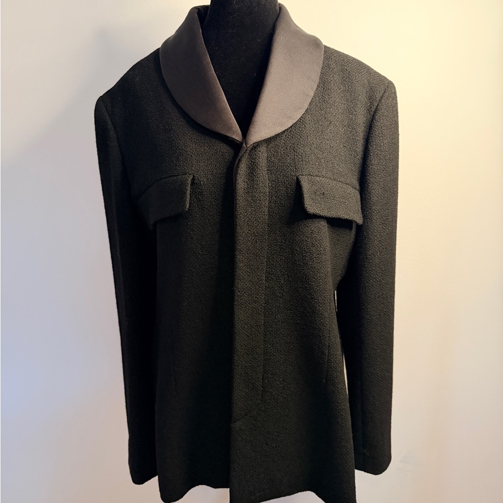 Authentic Vintage 06A CHANEL Black Blazer size 50